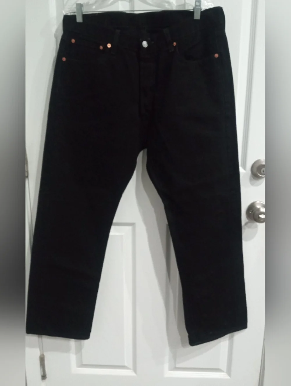 Levi's Men's Black Relaxed Straight Jeans